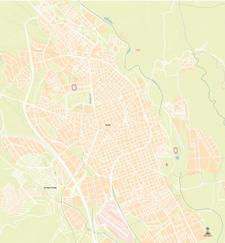 Sabadell AM Mapa Vectorial Illustrator Eps Bc Maps Mapa Vectorial Eps Hot Sex Picture