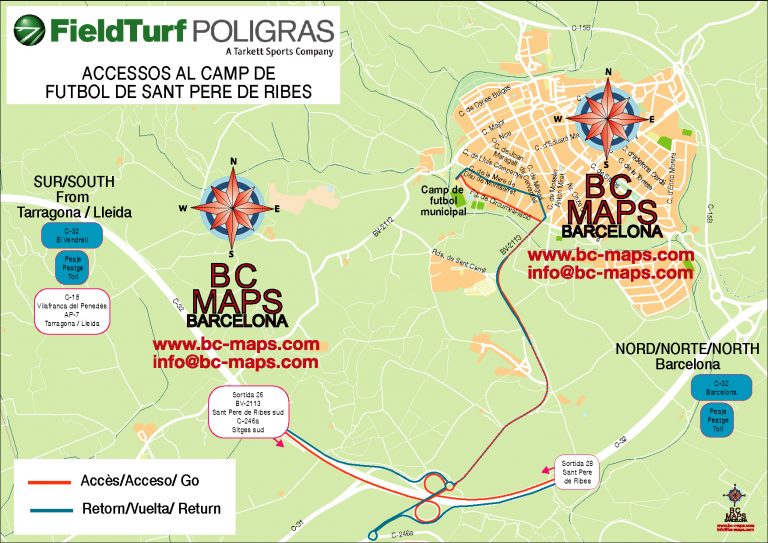 Sant Pere De Ribes General Mapa Plano Vectorial Illustrator Eps Editable Bc Maps Mapa 6841